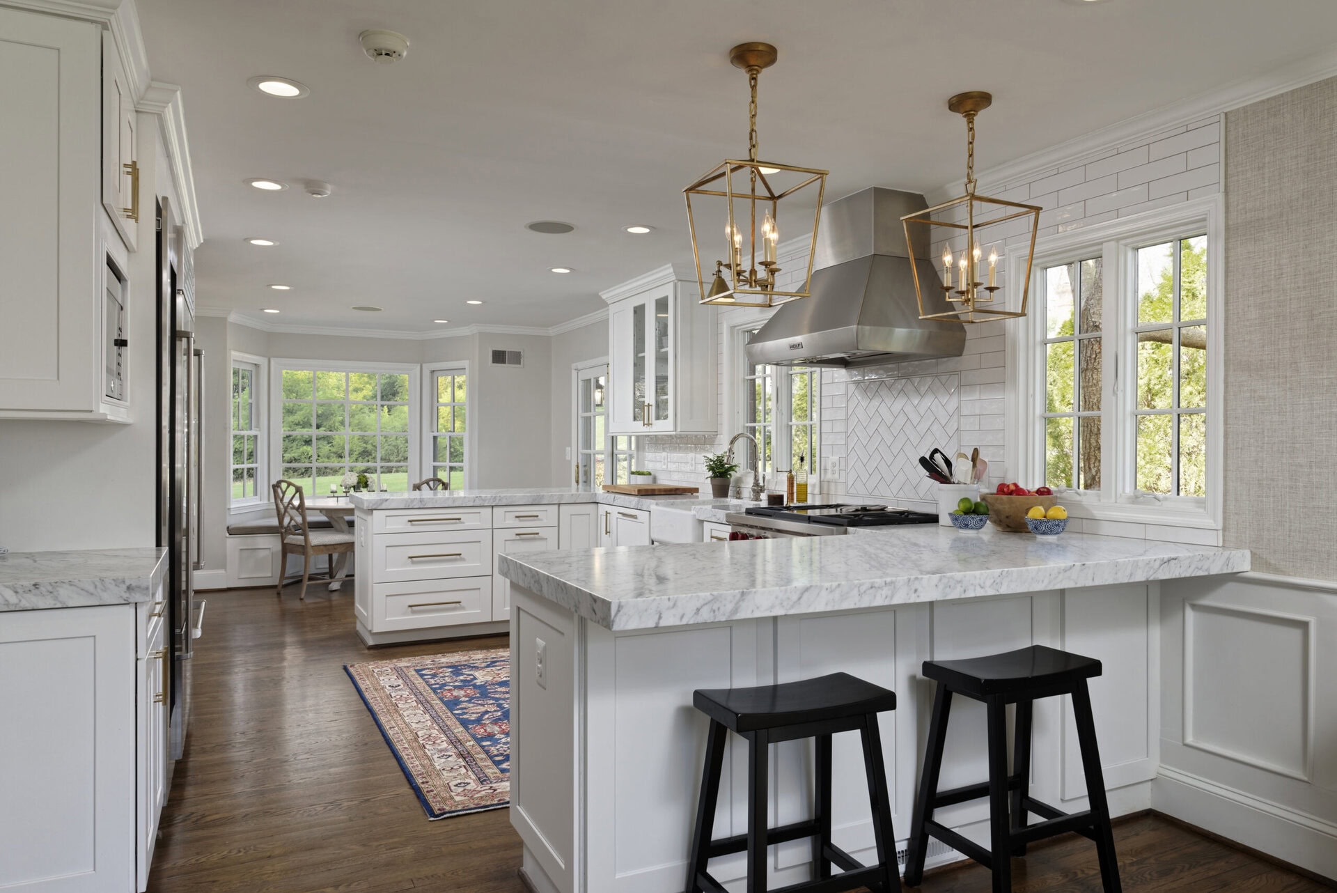 Transitional Kitchen Remodel by Hambleton Construction LLC project photo
